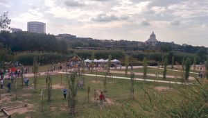 Inagurazione del Parco Tevere